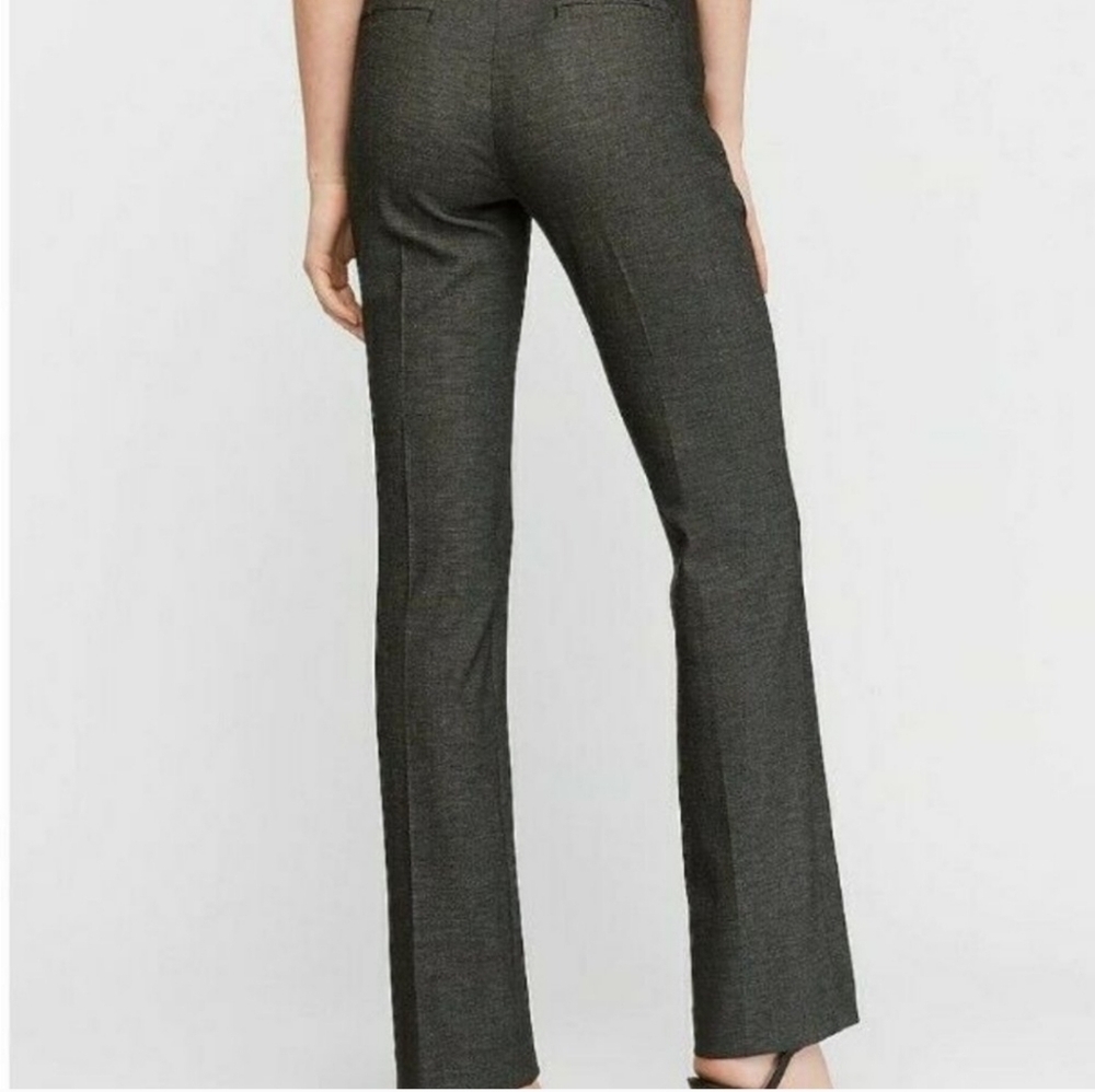 Express Columnist Barely Boot Gray Pants Office W… - image 3